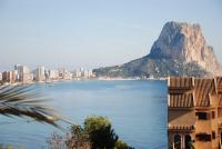 Costa-Blanca-Stadtnahe kleine Villa mit wunderbarem Meerblick!